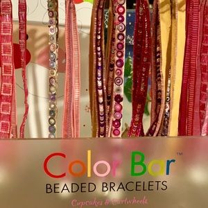 Color Bar Girls Beaded Bracelets.